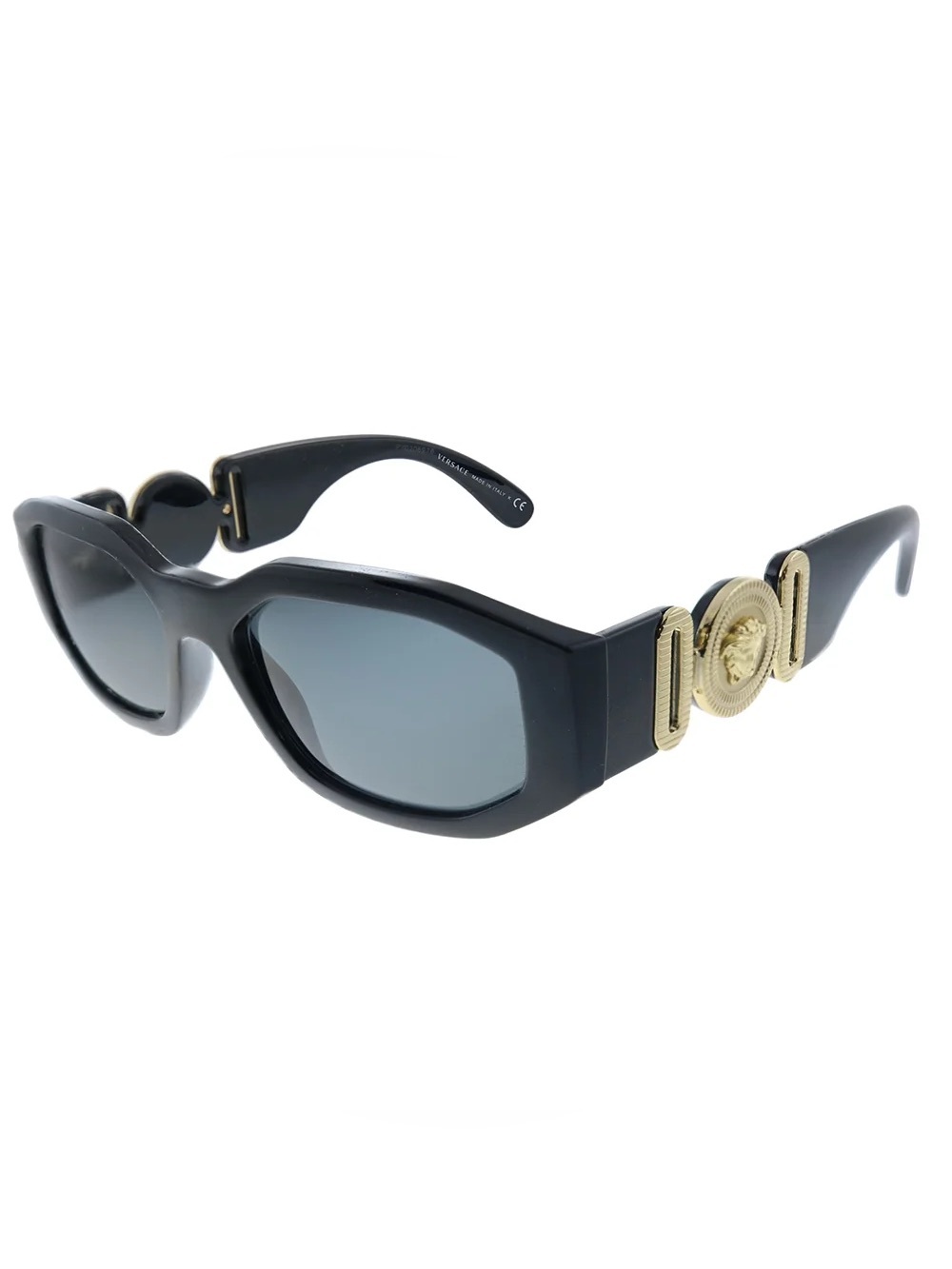 Versace Medusa Biggie Sunglasses - Black/Gold